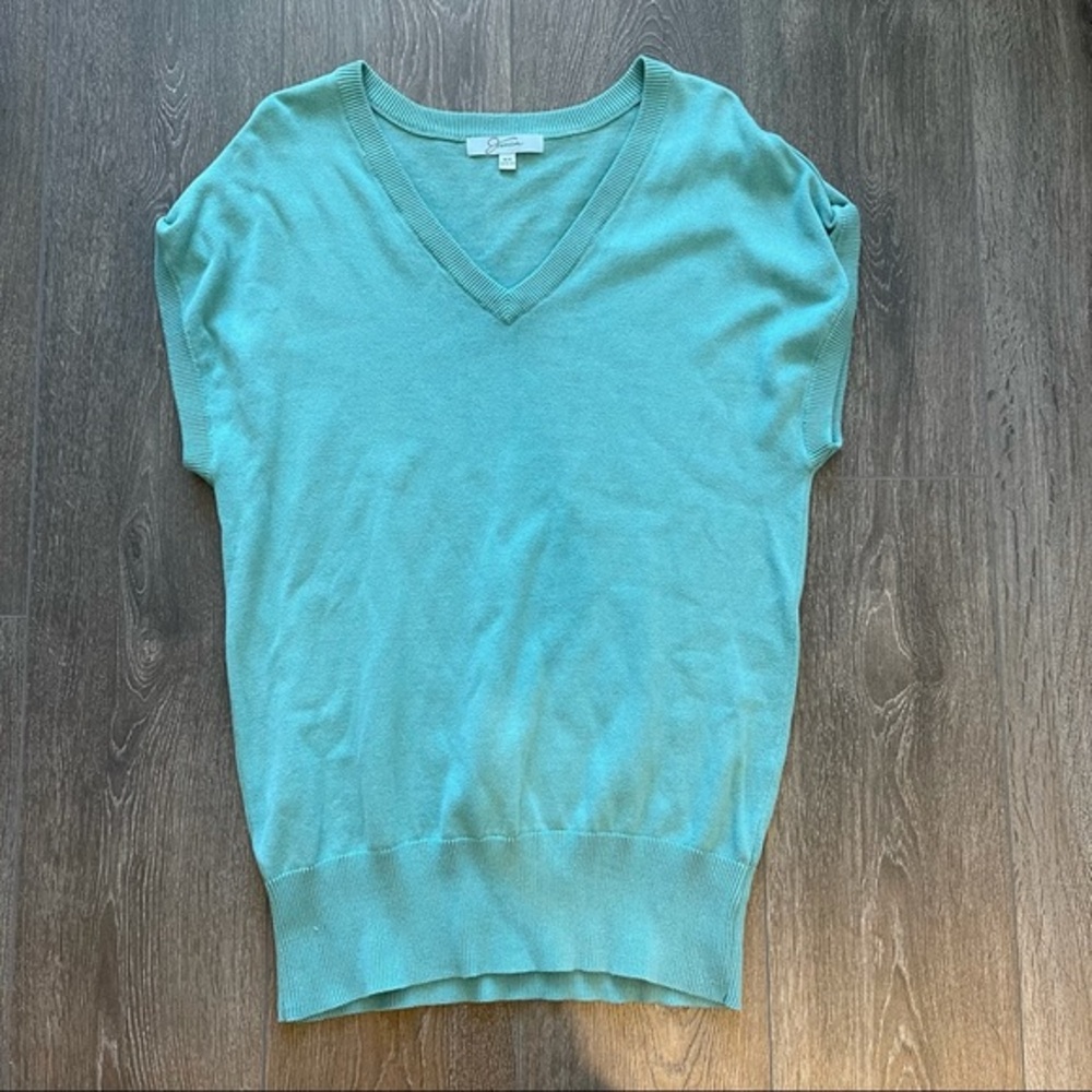 NWOT - Jessica Teal Sweater